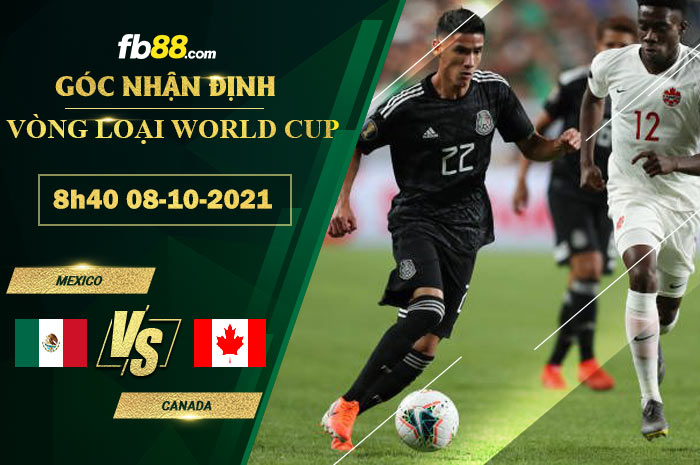 Fb88 soi kèo trận đấu Mexico vs Canad