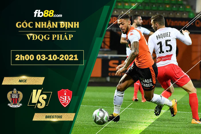 Fb88 soi kèo trận đấu Nice vs Brestois
