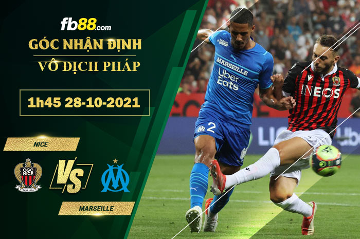 Fb88 soi kèo trận đấu Nice vs Marseille