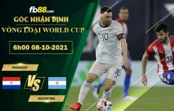 Fb88 soi kèo trận đấu Paraguay vs Argentina