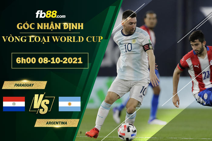 Fb88 soi kèo trận đấu Paraguay vs Argentina