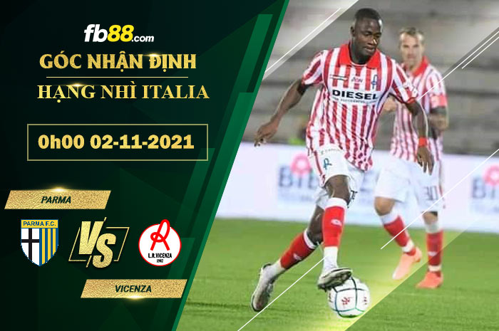 Fb88 soi kèo trận đấu Parma vs Vicenza