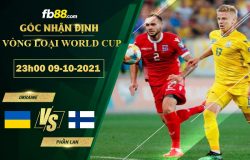 Fb88 bảng kèo trận đấu Phần Lan vs Ukraine