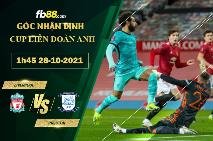 Fb88 soi kèo trận đấu Preston vs Liverpool