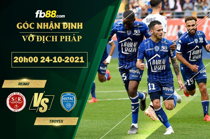 Fb88 soi kèo trận đấu Reims vs Troyes