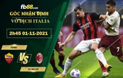 Fb88 soi kèo trận đấu Roma vs AC Milan