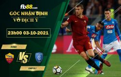 Fb88 soi kèo trận đấu Roma vs Empoli