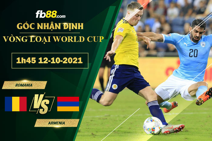 Fb88 soi kèo trận đấu Romania vs Armenia