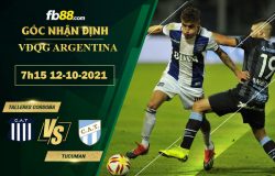 Fb88 soi kèo trận đấu Talleres Cordoba vs Tucuman