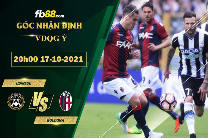 Fb88 soi kèo trận đấu Udinese vs Bologn