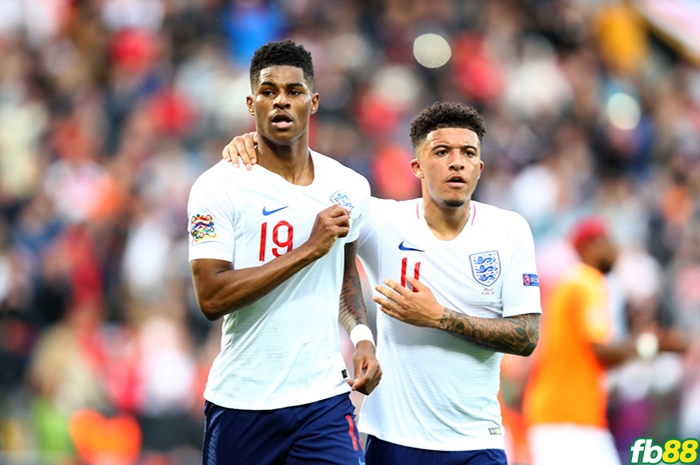 Marcus Rashford và Jadon Sancho