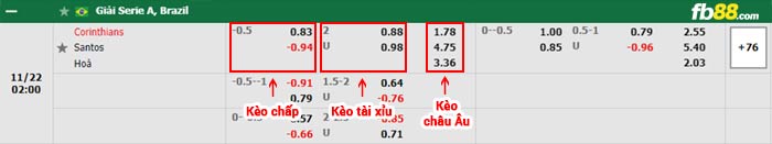 fb88-bảng kèo trận đấu Corinthians vs Santos