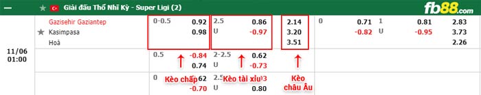 fb88-bảng kèo trận đấu Gazisehir Gaziantep vs Kasimpasa