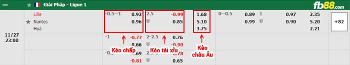 fb88-bảng kèo trận đấu Lille vs Nantes