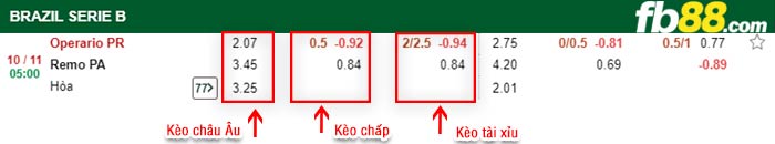 fb88-bảng kèo trận đấu Operario Ferroviario vs Remo Belem