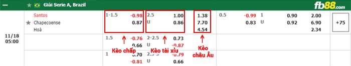 fb88-bảng kèo trận đấu Santos vs Chapecoense