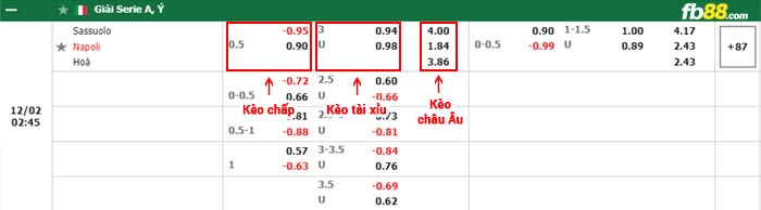 fb88-bảng kèo trận đấu Sassuolo vs Napoli