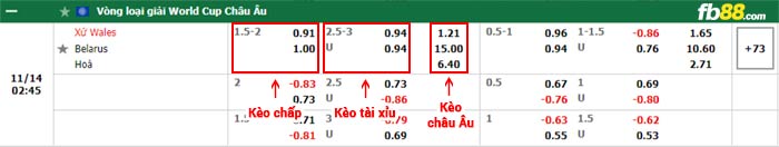 fb88-bảng kèo trận đấu Wales vs Belarus