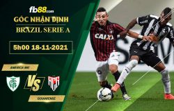 Fb88 soi kèo trận đấu America MG vs Goianiense