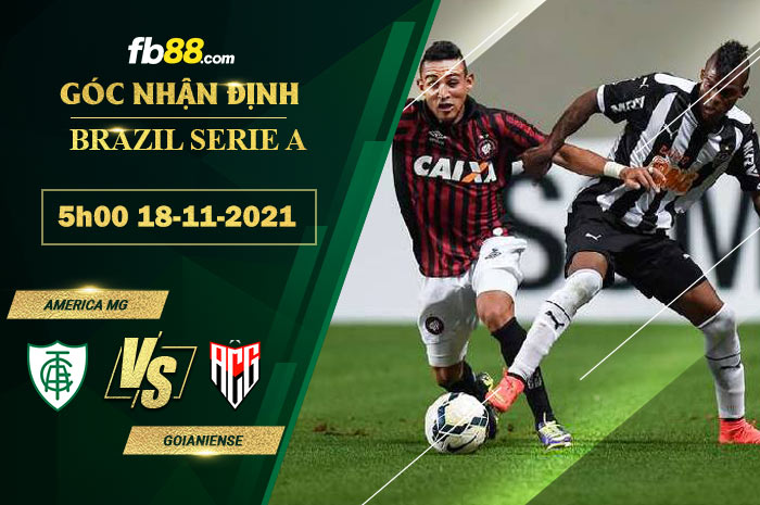 Fb88 soi kèo trận đấu America MG vs Goianiense
