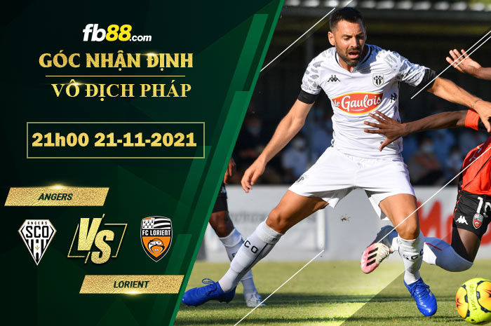 Fb88 soi kèo trận đấu Angers vs Lorient