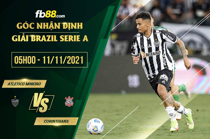 fb88-soi kèo Atletico Mineiro vs Corinthians
