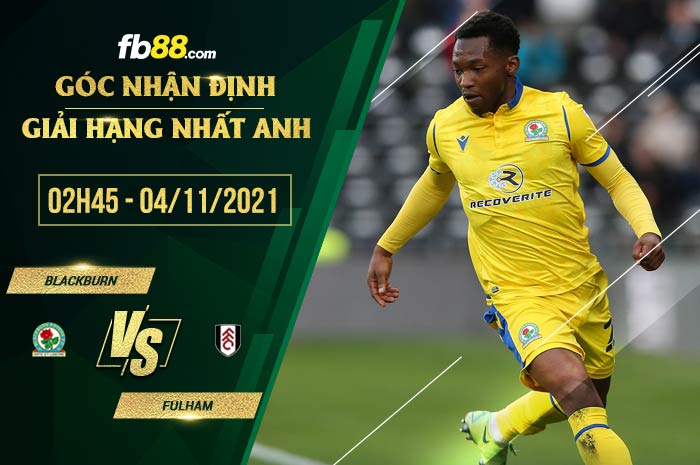 fb88-soi kèo Blackburn vs Fulham