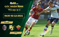 Fb88 soi kèo trận đấu Bologna vs Roma