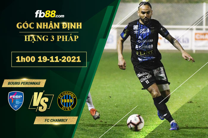 Fb88 bảng kèo trận đấu Bourg Peronnas vs FC Chambly