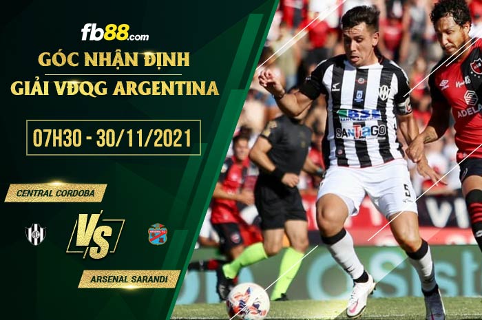 fb88-soi kèo Central Cordoba vs Arsenal Sarandi