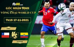 Fb88 soi kèo trận đấu Chile vs Ecuador