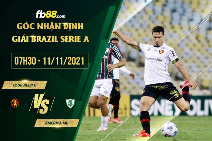 fb88-soi kèo Club Recife vs America MG