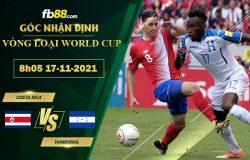 Fb88 soi kèo trận đấu Costa Rica vs Honduras