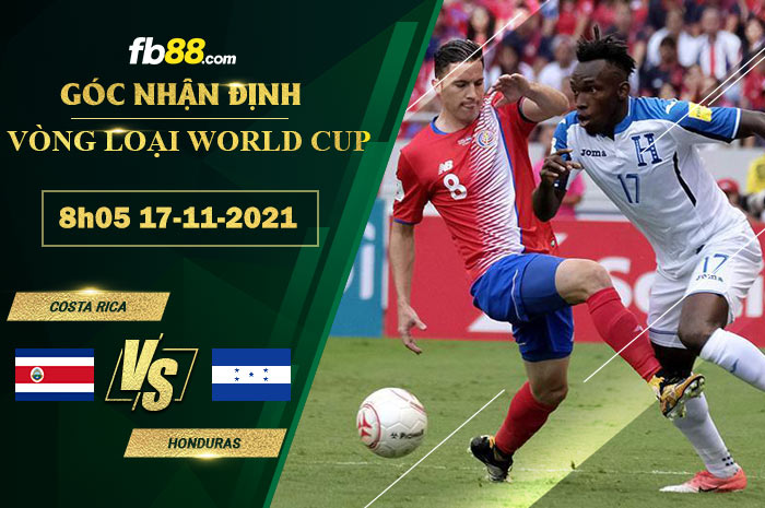 Fb88 soi kèo trận đấu Costa Rica vs Honduras