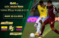 Fb88 soi kèo trận đấu Ecuador vs Venezuela