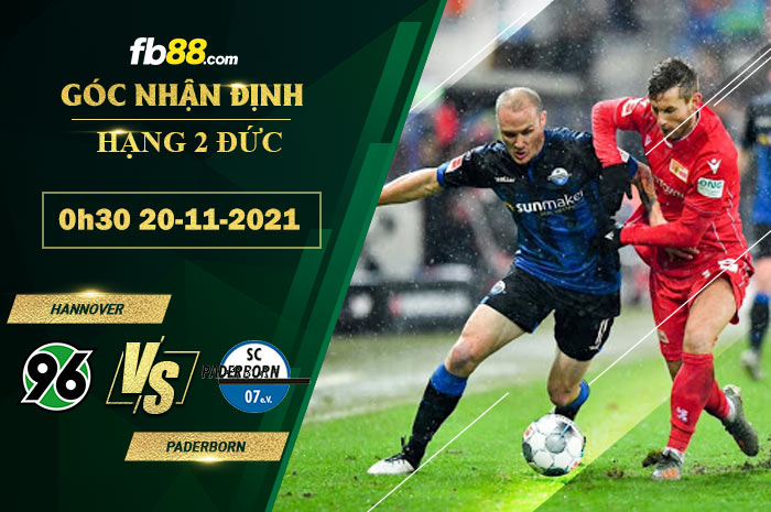 Fb88 soi kèo trận đấu Hannover vs Paderborn