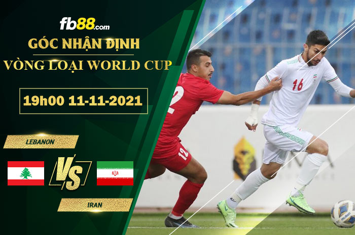 Fb88 soi kèo trận đấu Lebanon vs Iran