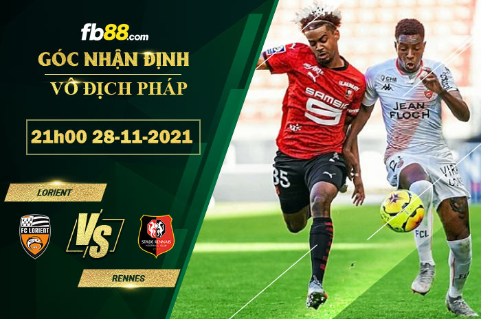 Fb88 soi kèo trận đấu Lorient vs  Rennes