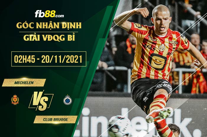 fb88-soi kèo Mechelen vs Club Brugge