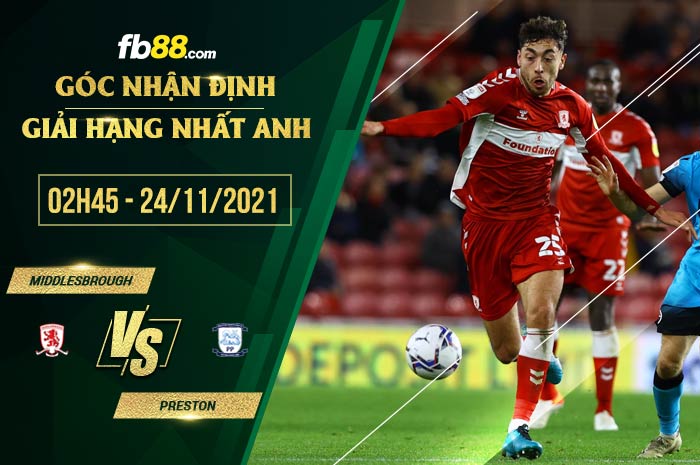 fb88-soi kèo Middlesbrough vs Preston