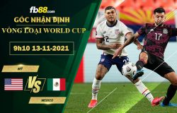 Fb88 soi kèo trận đấu Mỹ vs Mexico