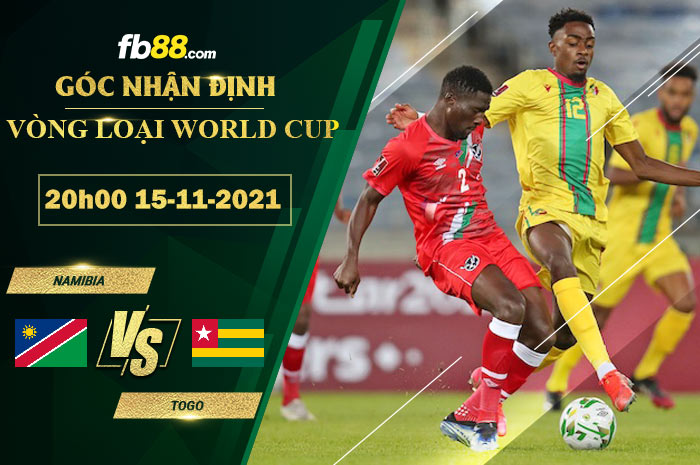 Fb88 soi kèo trận đấu Namibia vs Togo