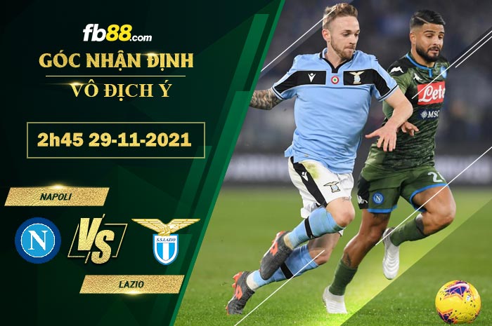Fb88 soi kèo trận đấu Napoli vs Lazio
