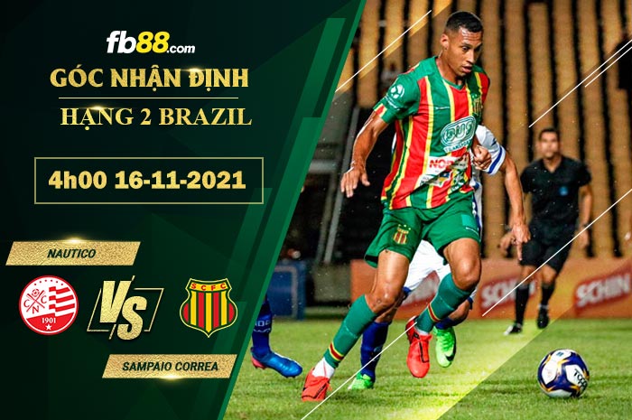 Fb88 soi kèo trận đấu Nautico vs Sampaio Correa