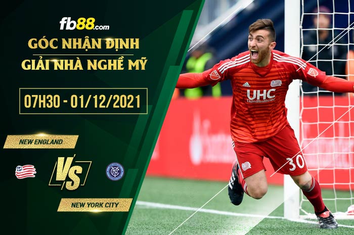 fb88-soi kèo New England vs New York City