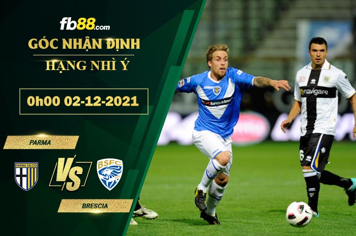 Fb88 soi kèo trận đấu Parma vs Brescia