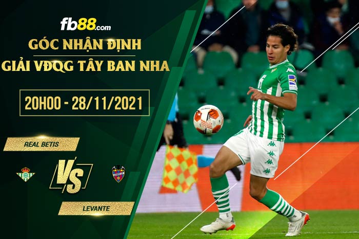 fb88-soi kèo Real Betis vs Levante