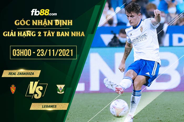 fb88-soi kèo Real Zaragoza vs Leganes