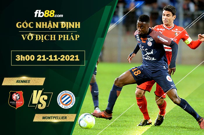 Fb88 soi kèo trận đấu Rennes vs Montpellier