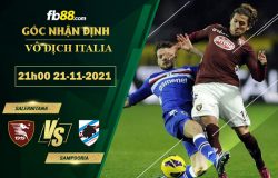 Fb88 soi kèo trận đấu Salernitana vs Sampdoria